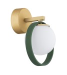 Argon SATURNIA kinkiet 1 pł. 1x6W (max) opal mat zielony 8258 Argon SATURNIA kinkiet 1 pł. 1x6W (max) opal mat zielony 8258