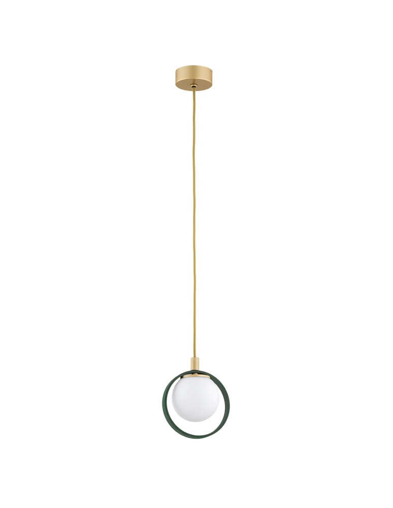 Argon SATURNIA zwis 1 pł. 1x6W (max) opal mat zielony 8256 Argon SATURNIA zwis 1 pł. 1x6W (max) opal mat zielony 8256