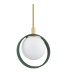 Argon SATURNIA zwis 1 pł. 1x6W (max) opal mat zielony 8256 Argon SATURNIA zwis 1 pł. 1x6W (max) opal mat zielony 8256