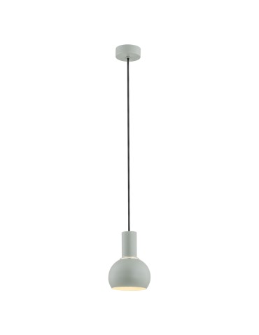 Argon SINES lampa wisząca 1 pł. 1x15W (max) szałwia struktura elementy mosiądzowane 4214