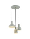 Argon SINES lampa wisząca 3 pł. na okrągłej podsufitce 3x15W (max) szałwia struktura elementy mosiądzowane 1470 Argon SINES lampa wisząca 3 pł. na okrągłej podsufitce 3x15W (max) szałwia struktura elementy mosiądzowane 1470