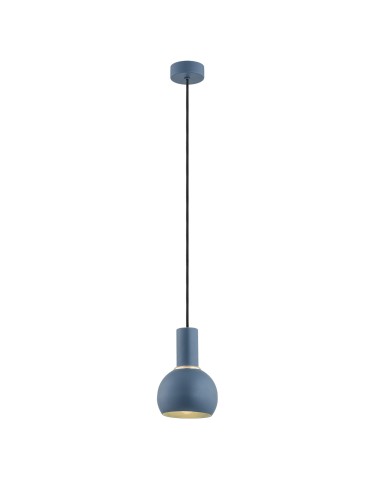 Argon SINES lampa wisząca 1 pł. 1x15W (max) granat struktura elementy mosiądzowane 4216