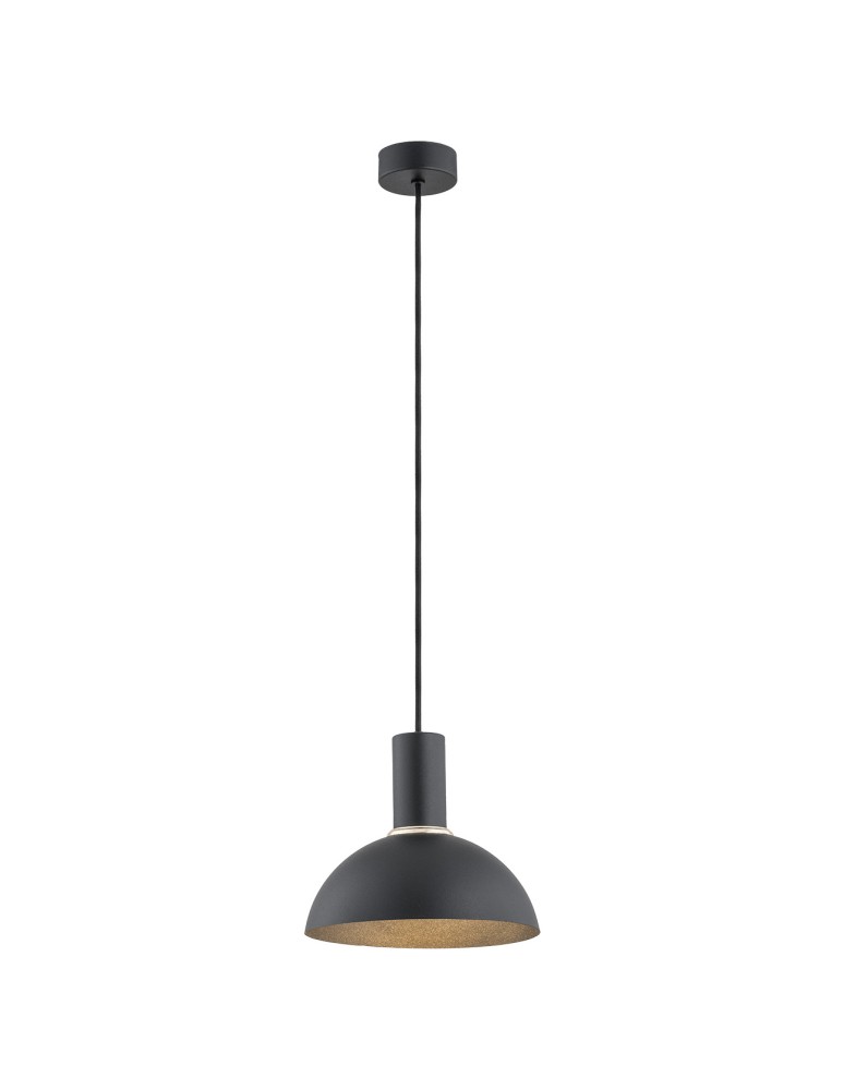 Argon SINES lampa wisząca 1 pł. 1x15W (max) czarny struktura elementy mosiądzowane 4222 Argon SINES lampa wisząca 1 pł. 1x15W (max) czarny struktura elementy mosiądzowane 4222