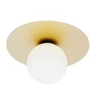 Argon SPELLO plafon 1 pł. 1x7W (max) opal mat złoty 8262 Argon SPELLO plafon 1 pł. 1x7W (max) opal mat złoty 8262