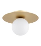 Argon SPELLO plafon 1 pł. 1x7W (max) opal mat złoty 8262 Argon SPELLO plafon 1 pł. 1x7W (max) opal mat złoty 8262