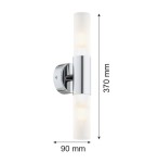 Argon TAYLOR 7204 szkło, stal chromowana Argon TAYLOR 7204 szkło, stal chromowana