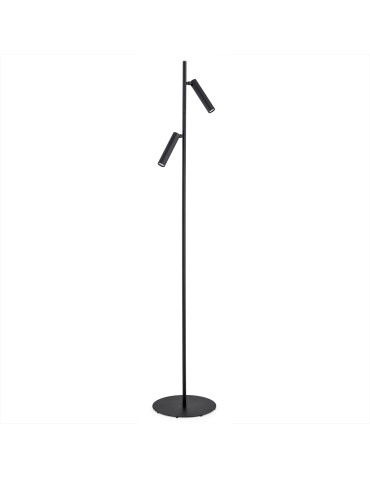 Argon TORRE lampa podłogowa 2 pł. 2x6W LED (max) czarny struktura 7082 - produkt 2
