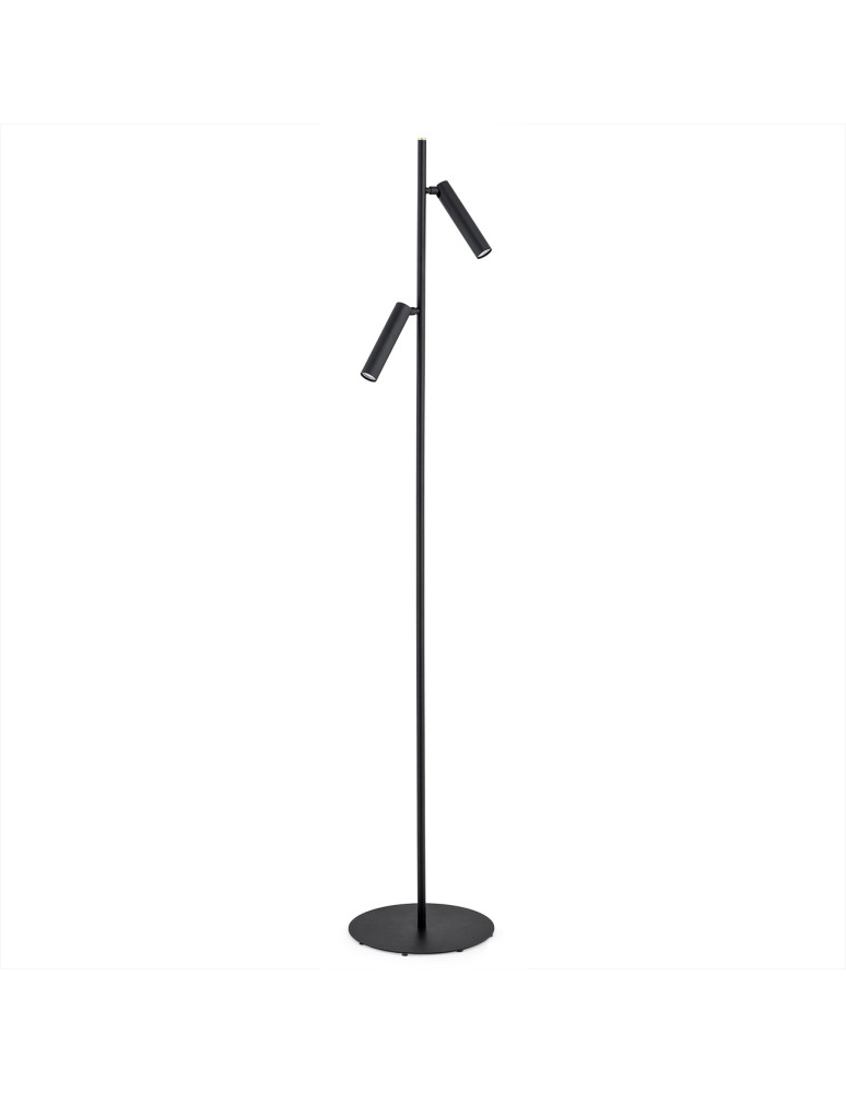 Argon TORRE lampa podłogowa 2 pł. 2x6W LED (max) czarny struktura 7082 Argon TORRE lampa podłogowa 2 pł. 2x6W LED (max) czarny struktura 7082
