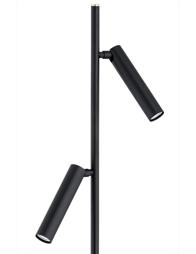 Argon TORRE lampa podłogowa 2 pł. 2x6W LED (max) czarny struktura 7082 Argon TORRE lampa podłogowa 2 pł. 2x6W LED (max) czarny struktura 7082