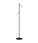 Argon TORRE lampa podłogowa 2 pł. 2x6W LED (max) czarny struktura mosiądz 7083 Argon TORRE lampa podłogowa 2 pł. 2x6W LED (max) czarny struktura mosiądz 7083