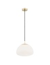 Argon TRINI lampa wisząca 1 pł. M 1x15W (max) opal mat elementy mosiądzowane 4316 Argon TRINI lampa wisząca 1 pł. M 1x15W (max) opal mat elementy mosiądzowane 4316
