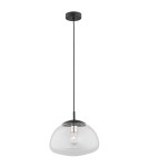Argon TRINI lampa wisząca 1 pł. M 1x15W (max) transparentny czarny mat 4332 Argon TRINI lampa wisząca 1 pł. M 1x15W (max) transparentny czarny mat 4332