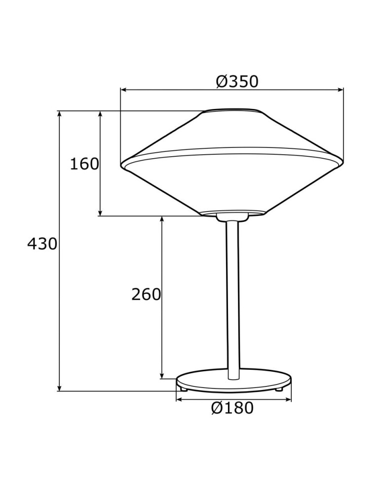 Argon TROY lampa stołowa 1 pł. 1x15W (max) beżowy z czarnym przeszyciem czarny struktura 4284 Argon TROY lampa stołowa 1 pł. 1x15W (max) beżowy z czarnym przeszyciem czarny struktura 4284