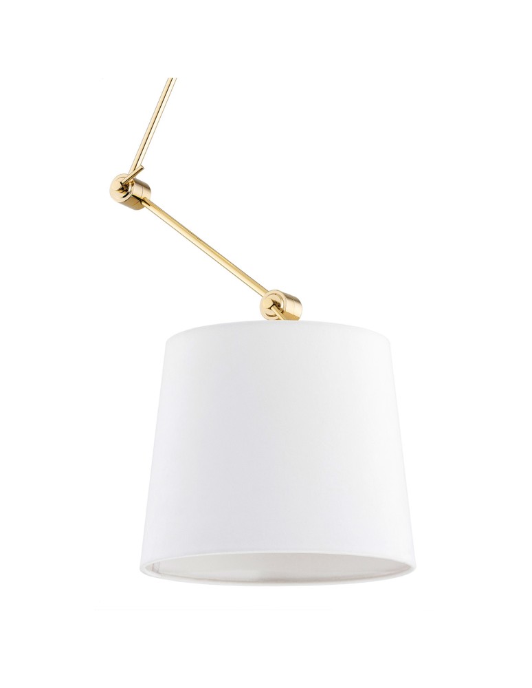 Argon ZAKYNTOS PLUS lampa wisząca 1 pł. 1x15W (max) biały mosiądz 4895