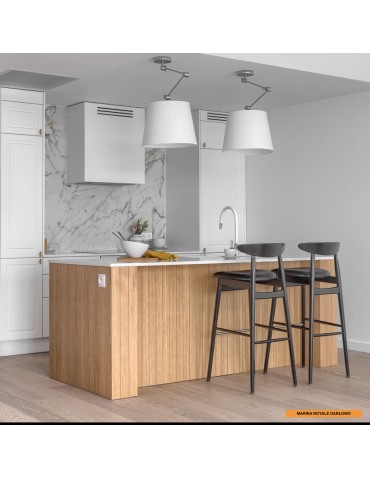 Argon ZAKYNTOS lampa wisząca 1 pł. 1x15W (max) biały chrom 3548 - produkt 2