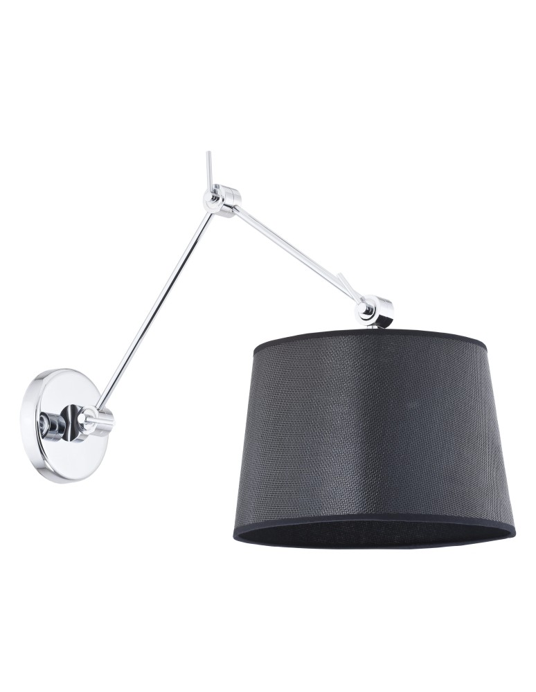 Argon ZAKYNTOS kinkiet 1 pł. 1x15W (max) czarny chrom 3547