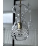 Lampy wiszące pojedyncze - Argon BILBAO lampa wisząca 1 pł. 1x15W (max) transparentny mosiądz 4204 - product 3