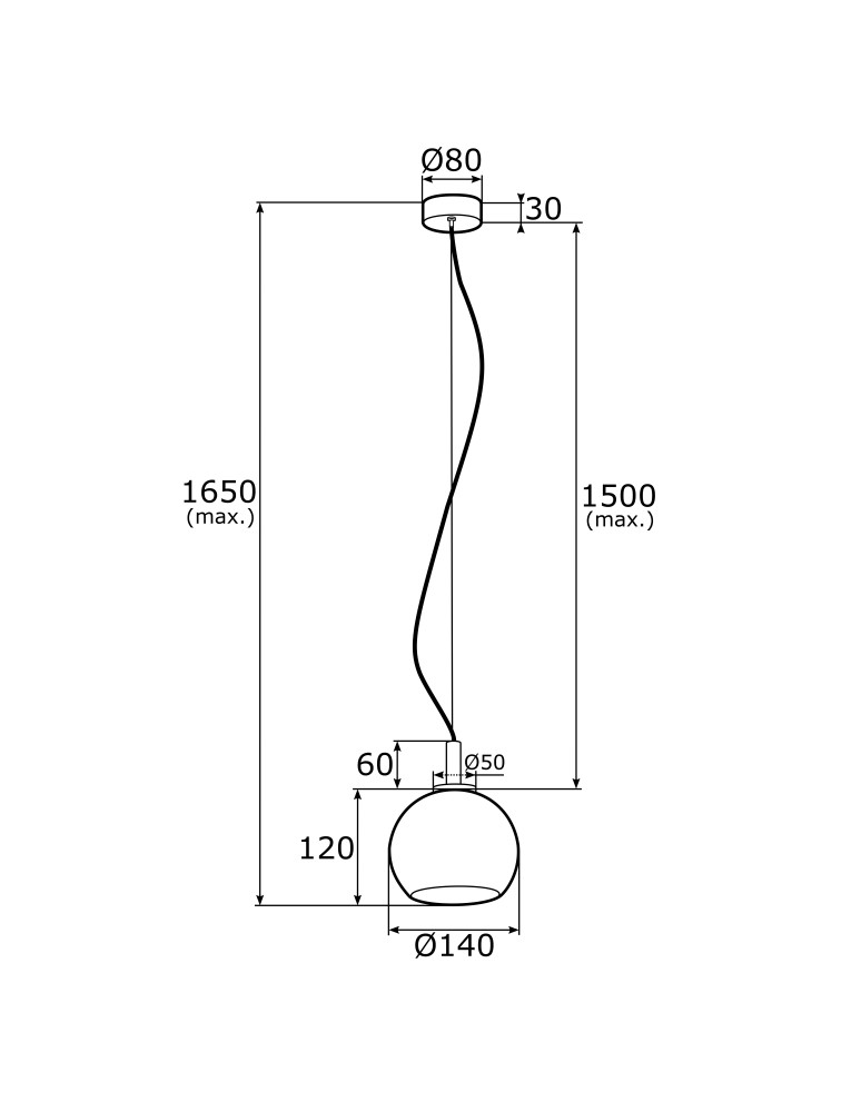 Argon OVIEDO lampa wisząca 1 pł. mniejsza 1x15W (max) transparentny mosiądz 4200 Argon OVIEDO lampa wisząca 1 pł. mniejsza 1x15W (max) transparentny mosiądz 4200