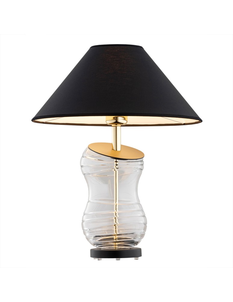 Argon VENETO lampa stołowa 1 pł. 1x15W (max) czarny transparentny 8037 Argon VENETO lampa stołowa 1 pł. 1x15W (max) czarny transparentny 8037