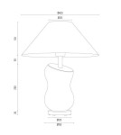 Argon VENETO lampa stołowa 1 pł. 1x15W (max) czarny transparentny 8037 Argon VENETO lampa stołowa 1 pł. 1x15W (max) czarny transparentny 8037