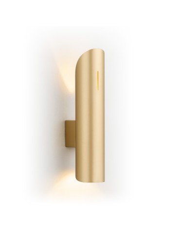 Argon AKRON PLUS kinkiet 2 pł. 2x6W (max) złoty 7177