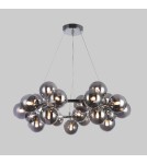 Lampy wiszące glamour - ITALUX Cabella Wisząca Chrom PND-5252-25-CH+SMK - product 2