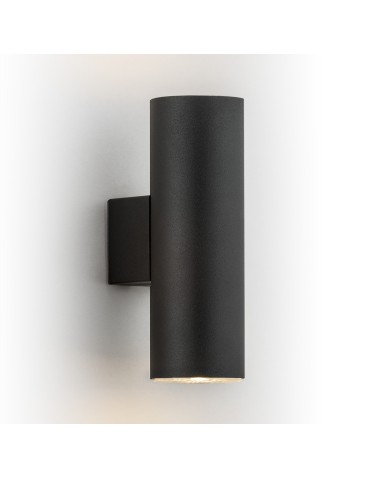 Argon MITOS kinkiet 2 pł. 2x5W (max) czarny struktura 909