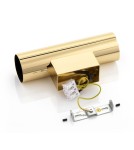 Argon MITOS kinkiet 2 pł. 2x5W (max) mosiądz 913 Argon MITOS kinkiet 2 pł. 2x5W (max) mosiądz 913