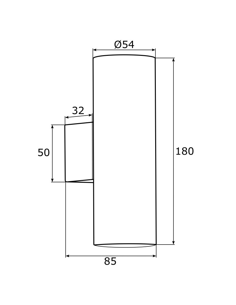 Argon MITOS kinkiet 2 pł. 2x5W (max) mosiądz 913 Argon MITOS kinkiet 2 pł. 2x5W (max) mosiądz 913