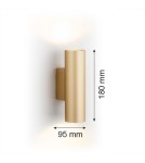 Argon MITOS PLUS kinkiet 2 pł. 2x5W (max) złoty 7178 Argon MITOS PLUS kinkiet 2 pł. 2x5W (max) złoty 7178
