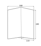 Kinkiety - Argon SKIATOS kinkiet 2 pł. 2x5W (max) czarny struktura 914 - product 3