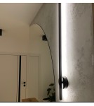 Kinkiety nowoczesne - Argon ASSE listwa LED dłuższa 1x10W czarny struktura 8051 - product 4