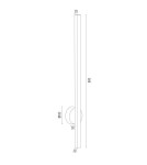 Argon ASSE listwa LED krótsza 1x6W czarny struktura 8052 Argon ASSE listwa LED krótsza 1x6W czarny struktura 8052