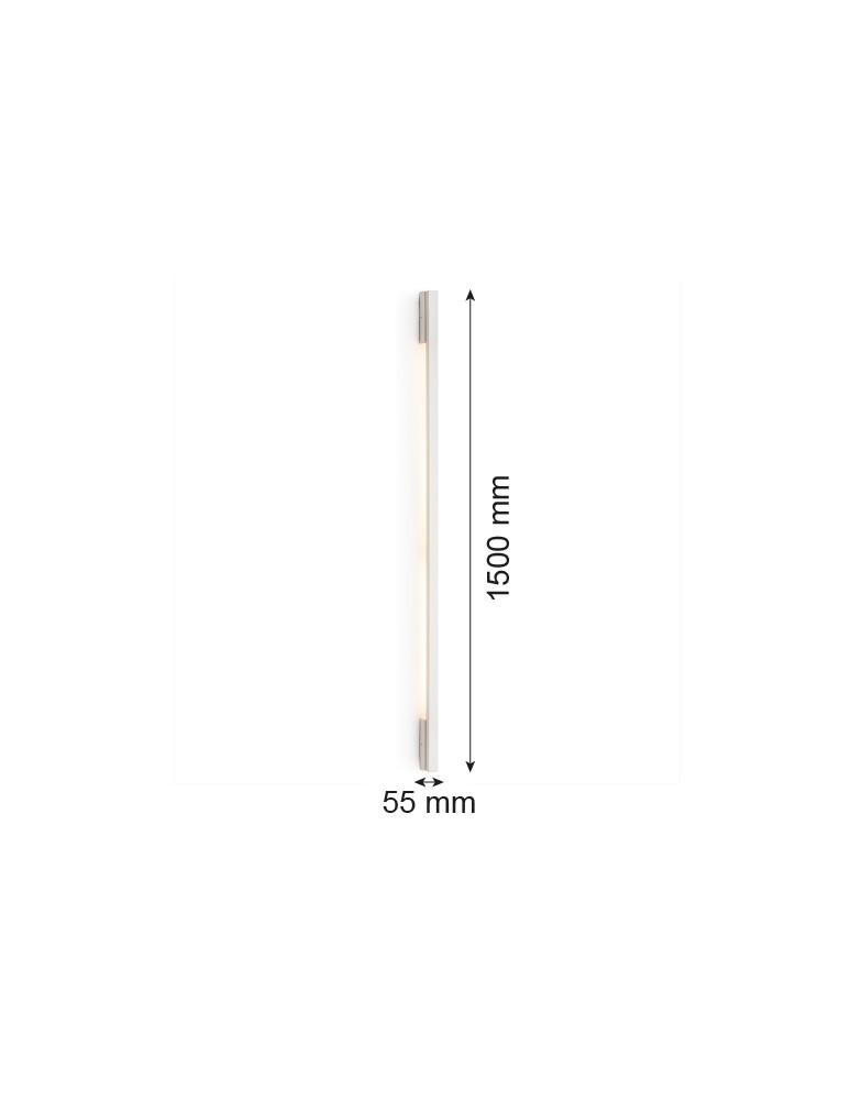 Argon ASSE listwa LED 1x15W biały struktura 8055 Argon ASSE listwa LED 1x15W biały struktura 8055