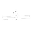 Kinkiety - Argon MIRIAM 8599 kinkiet 1 pł. M, złoty LED (zintegrowany) / 1188 lm / 3000K stal lakierowana - product 6