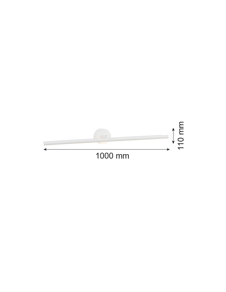 Argon MIRIAM 8601 kinkiet L biały LED LED  Argon MIRIAM 8601 kinkiet L biały LED LED