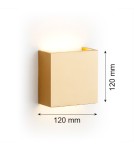 Argon GENT kinkiet LED 1x3.6W złoty 8360 Argon GENT kinkiet LED 1x3.6W złoty 8360