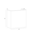 Argon GENT kinkiet LED 1x3.6W złoty 8360 Argon GENT kinkiet LED 1x3.6W złoty 8360