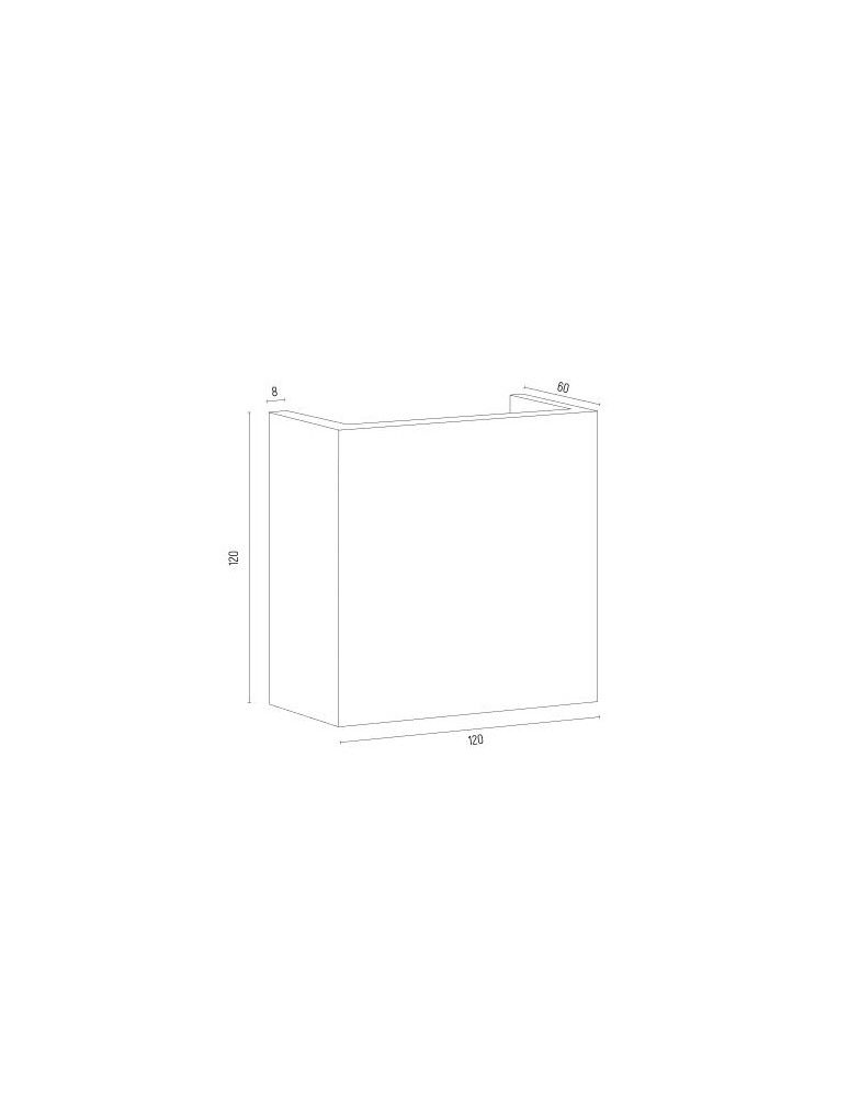 Argon GENT kinkiet LED 1x3.6W złoty 8360 Argon GENT kinkiet LED 1x3.6W złoty 8360