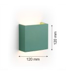 Argon GENT kinkiet LED 1x3.6W zielony 8362 Argon GENT kinkiet LED 1x3.6W zielony 8362