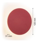 Kinkiety minimalistyczne - Argon OREGON PLUS kinkiet 1 pł. S 1x3W czerwony 8320 - product 5