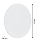 Argon OREGON kinkiet 1 pł. S 1x3W biały struktura 3856 Argon OREGON kinkiet 1 pł. S 1x3W biały struktura 3856