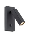 Argon ROCK kinkiet 1 pł. 1x6W LED (max) czarny struktura 4723