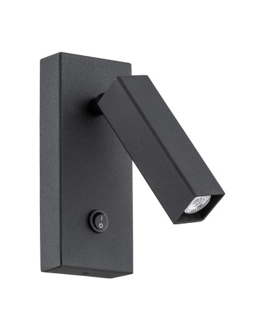 Argon ROCK kinkiet 1 pł. 1x6W LED (max) czarny struktura 4723 - produkt 2