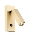 Argon ROCK kinkiet 1 pł. 1x6W LED (max) mosiądz szczotkowany 4737