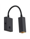 Argon ROCKSTAR kinkiet 1 pł. 1x6W LED (max) czarny struktura 4758