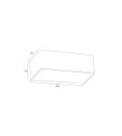 Argon RODAN kinkiet 1 pł. mały 1x15W (max) czarny struktura 3079 Argon RODAN kinkiet 1 pł. mały 1x15W (max) czarny struktura 3079