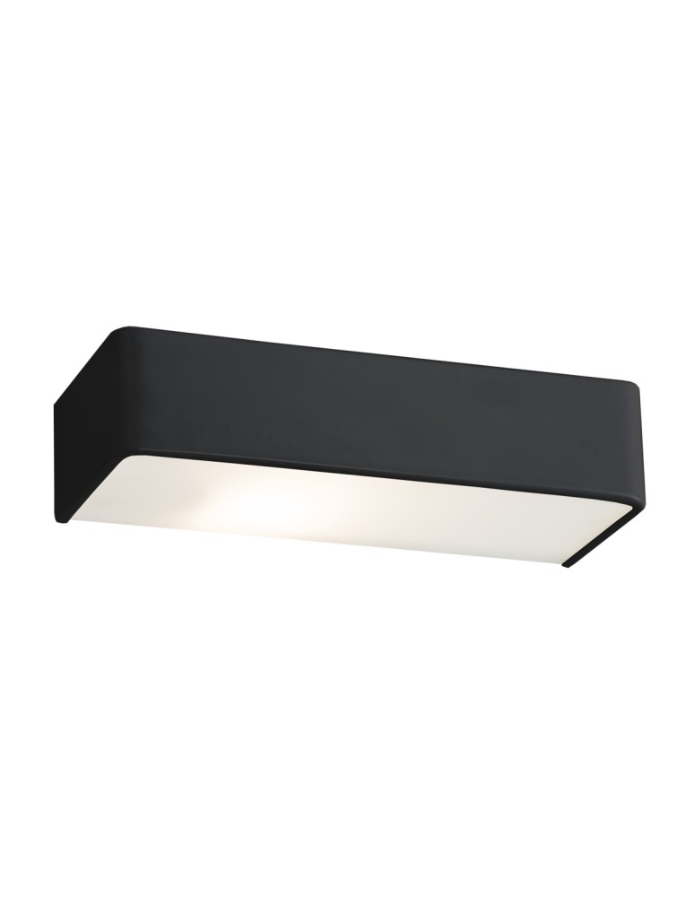 Argon RODAN kinkiet 2 pł. duży 2x15W (max) czarny struktura 657