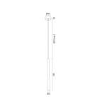 Argon RIO lampa wisząca 1 pł. 1x4.2 W złoty 8327 Argon RIO lampa wisząca 1 pł. 1x4.2 W złoty 8327
