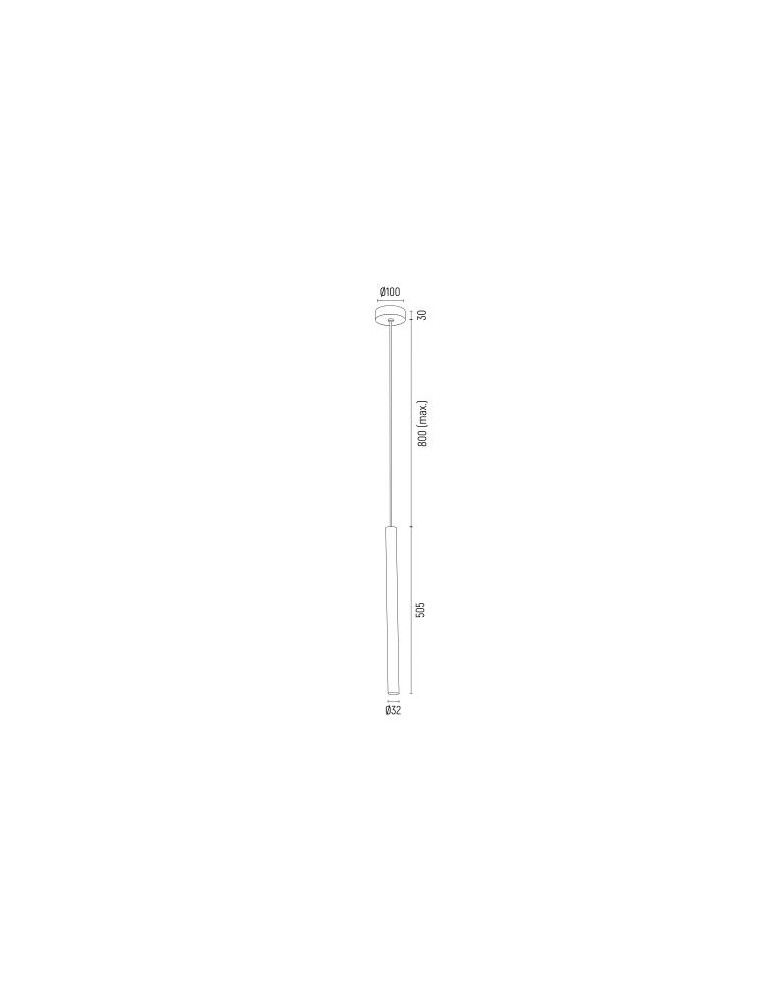 Argon RIO lampa wisząca 1 pł. 1x4.2 W złoty 8327 Argon RIO lampa wisząca 1 pł. 1x4.2 W złoty 8327